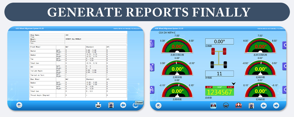 generate reports finally