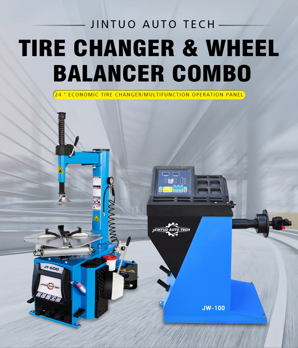 tire changer & wheel balancer combo