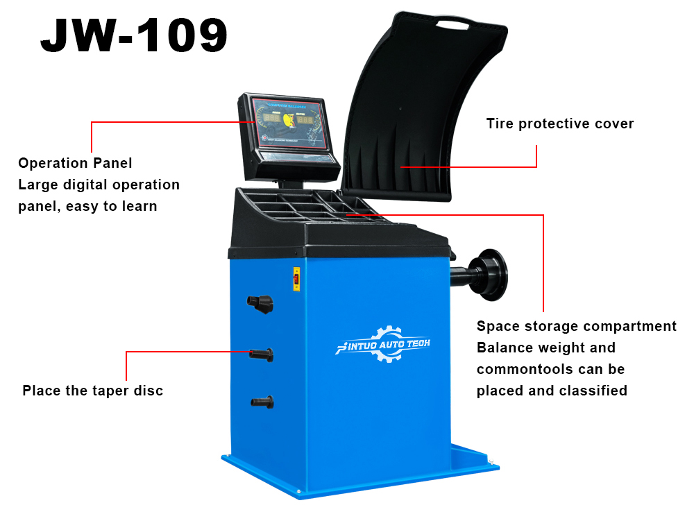 JW-109 WHEEL BALANCER