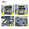 Jintuo Pneumatic Disassembling Portable Cheap Price Scissor New Energy Battery Car Lift 