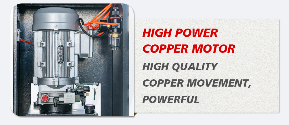 High power copper motor