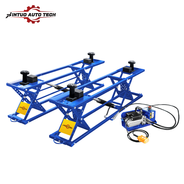 Jintuo Mini Portable Auto Cheap Factory Customized Automotive Scissor Vehicle Machine Repaire Scissor Lift Cars