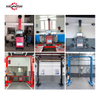 Xinjintuo Car Maintenance Workshop 3d Four Wheel Aligner Equipment Electric 2 Post Clear Floor Car Lift