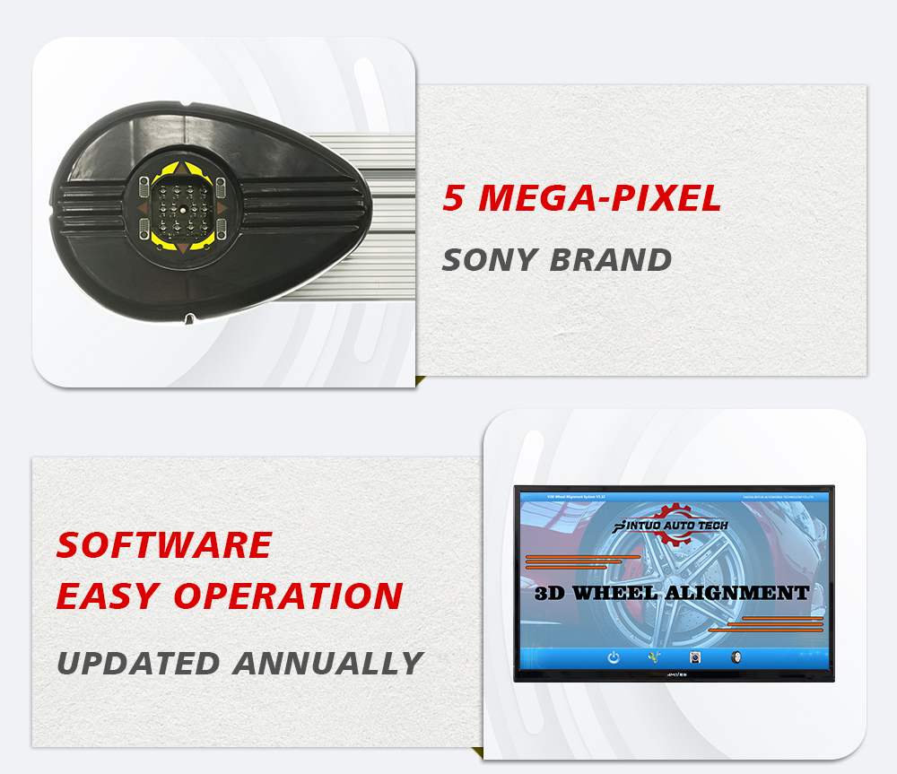 5 mega-pixel sony brand software easy operation updated annually