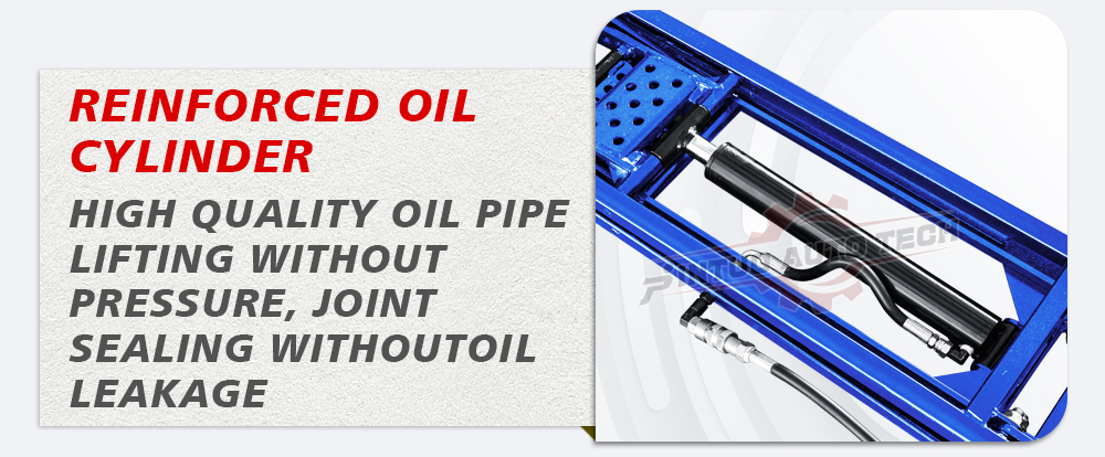 Reinforced oil cylinder