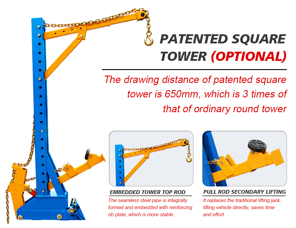 Patented square tower