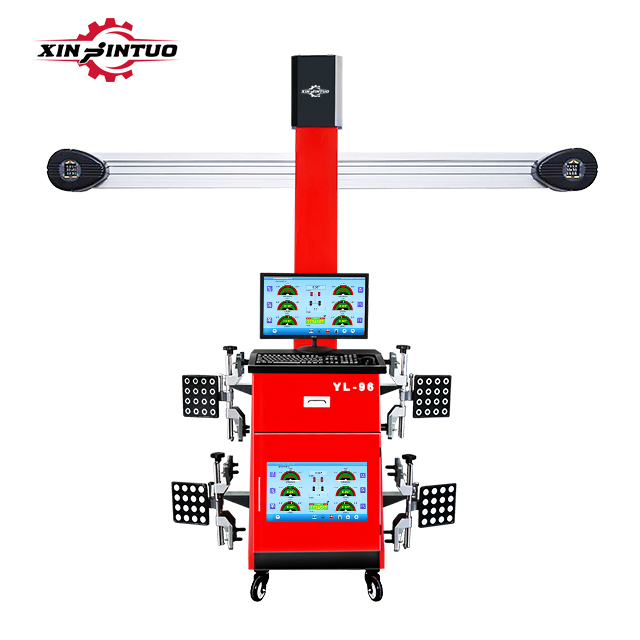 Jintuo Free Updated Software Double Screen 3D Wheel Alignment Machine