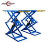 Jintuo Factory Price Low Profile on Ground Hydraulic 3/3.5 Tons Auto Full Ultra-thin Car Scissor Lift