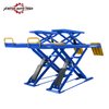 Jintuo Safe CE Certified High Quality 8800lbs Capacity Wheel Alignment Ultra Thin Large Scissor Car Lift