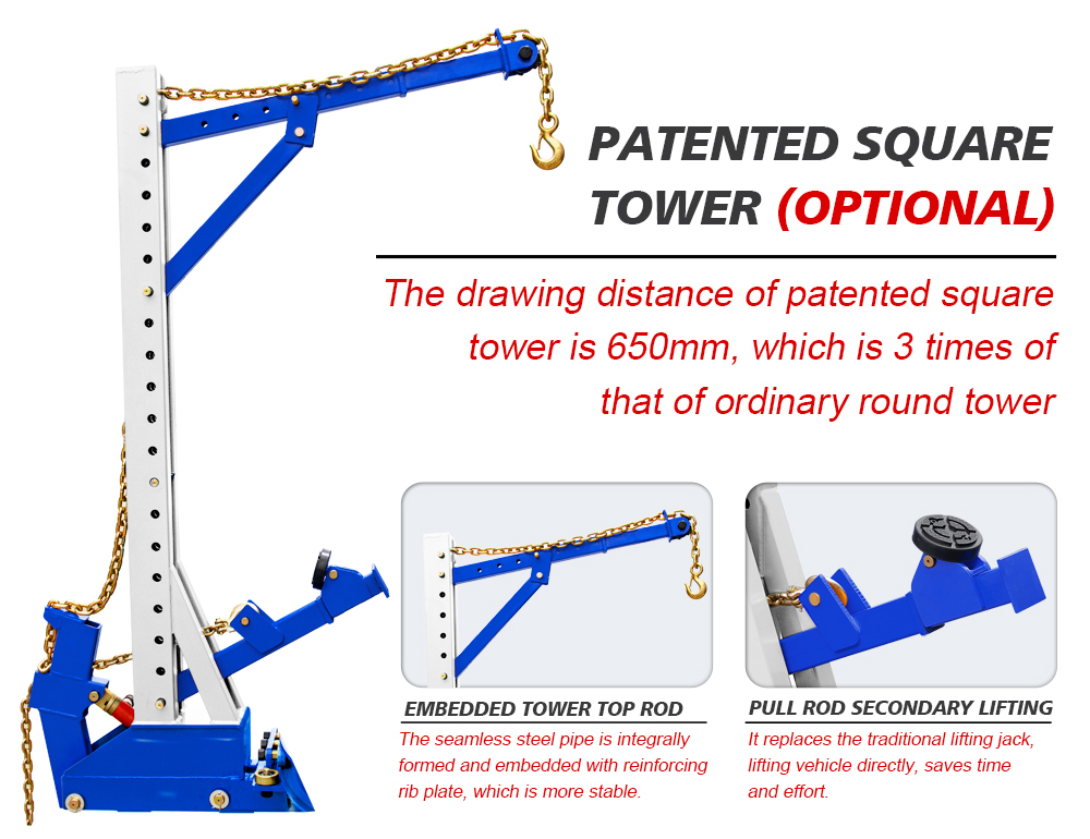 Optional Patented square tower