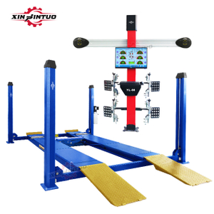 Xinjintuo Four Post Car Lift for Sale Auto Repair Equipment 3d 4 Wheel Alignment Machine