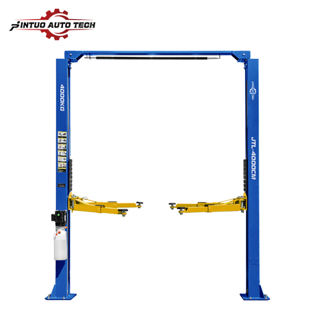 Jintuo Clear Floor 4000 Kg Capacity High Quality Hydraulic Two Post Car Lift for Sale